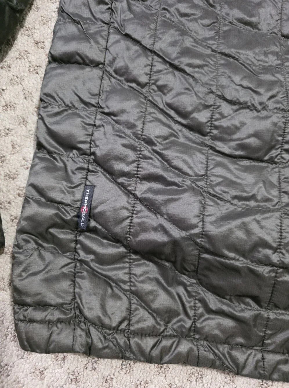 The North Face Men's Dark Green Thermoball Jacket